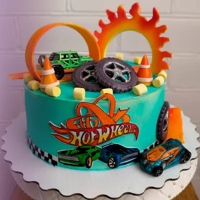 Топ-30 Лучших тортов Хот Вилс (Hot Wheels) - фотографии. Заказать: