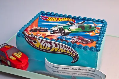 Заказать Торт Hot Wheels (Хот Вилс) №4| «Tortello»