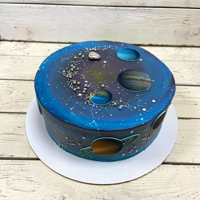 Торт Космос круглый высокий торт, …» — создано в Шедевруме