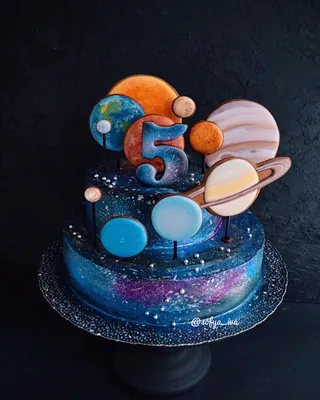 Торт Космос | торт с планетами на заказ