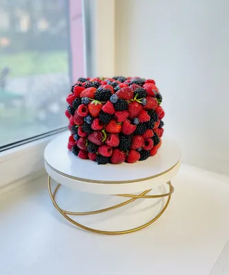 Летний торт рустик с цветами - Decorated Cake by Anna - CakesDecor