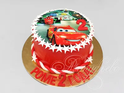 Торт Маквин для мальчика 28047419 стоимостью 4 550 рублей - торты на заказ  ПРЕМИУМ-класса от КП «Алтуфьево»