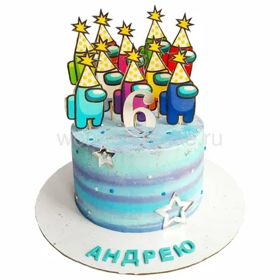 Торт мальчику 6 лет , синий торт | Cake, Food, Desserts