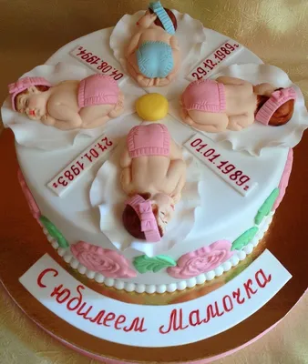 Торт женщине — маме 💐 бабушке на день рождения (101 фото) | Торт на 50-летие,  Юбилейные торты, Торт
