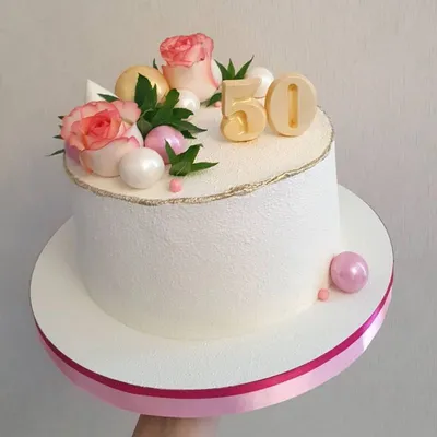 Торт для мамы на 50 лет 11062120 стоимостью 4 250 рублей - торты на заказ  ПРЕМИУМ-класса от КП «Алтуфьево»