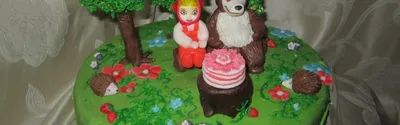 Кремовый торт МАША Кремовые торты для детей Торт раскраска Cake Masha and  the Bear - YouTube