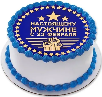 Торт на 23 февраля к дню защитника отечества вам мужчины № f7 стоимостью 5  350 рублей - торты на заказ ПРЕМИУМ-класса от КП «Алтуфьево»