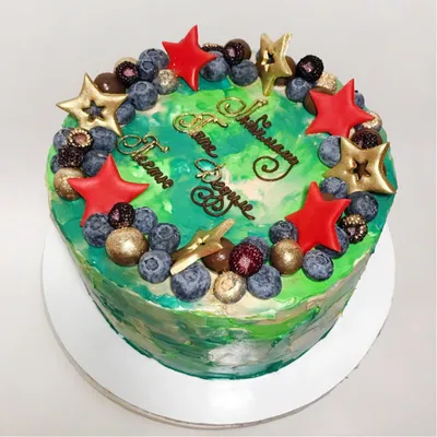 Торты на 23 февраля — instacake.ru