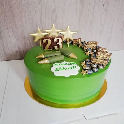 Торты на 23 февраля на заказ • Teabakery