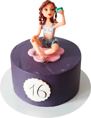 Фото торта на 16 лет девушке в webp, скачать бесплатно