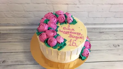 Оригинальный торт на 16-летие девушки в webp, бесплатное скачивание