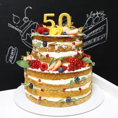 Торт на день рождения 75 лет (12) - купить на заказ с фото в Москве