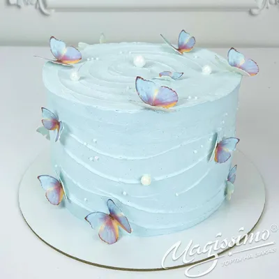 Картинка торта, созданного специально для пятой годовщины свадьбы