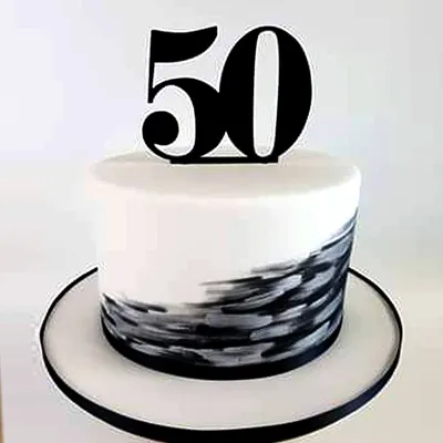 Торт на 50-летие - сладкая радость для юбиляра
