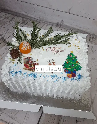 Фото торта на новый год с ядренкой