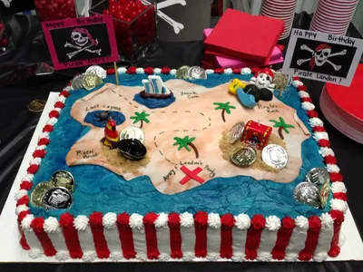 Тортюф — Пиратские торты на заказ —задобрите маленьких разбойников