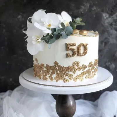 Уникальные картинки торта на золотую свадьбу: скачать бесплатно