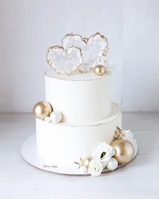Фото торта на золотую свадьбу в высоком качестве (png)
