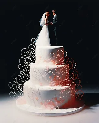 Пленительный Торт невесты для особых моментов