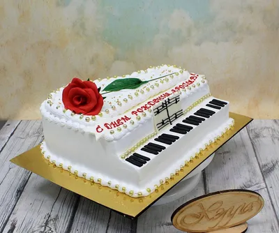 Торт для девочки которая любит пианино 🎹#тортназаказкраснодар #тортна... |  TikTok