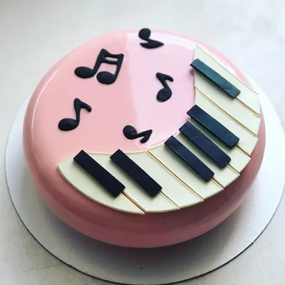 Торт пианино фотографии