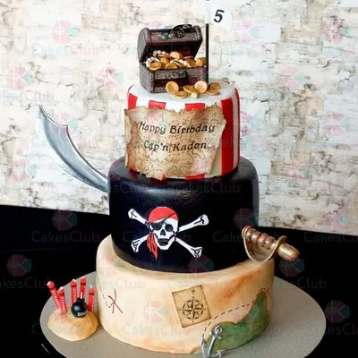Торт пираты: фотографии с прекрасной детализацией
