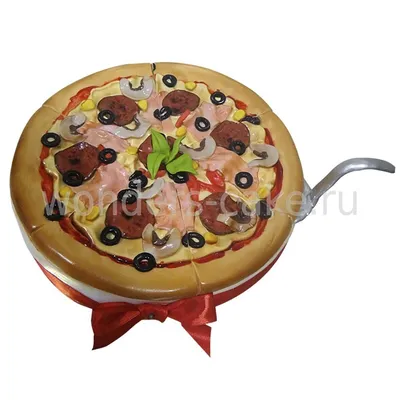 Торт из пиццы - 78 фото