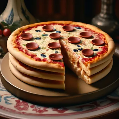 Торт Пицца на заказ по цене от 1050 руб./кг в кондитерской Wonders в Москве