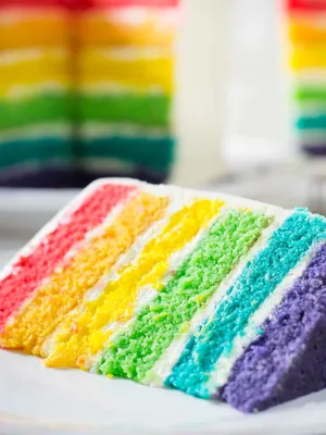 Elena Demyanko: Торт Радуга / Rainbow Cake