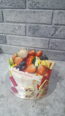Торт \"радуга\" - торты на годовщину — на заказ в городе Пушкино