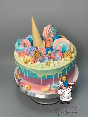 Торт радуга восхитителен - выберите свой размер изображения