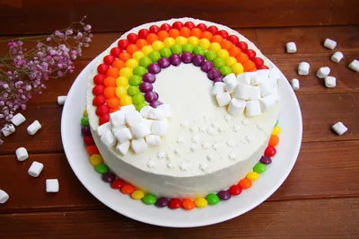 Изумительные оттенки Торта радуга на ваш выбор