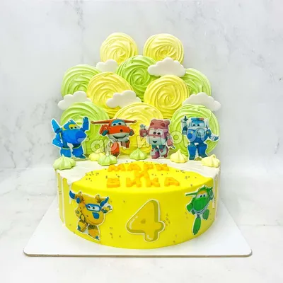 ТОРТ МАШИНКА Торт Робокар Поли из крема Cake Robocar Poli 3д торты для  детей - YouTube
