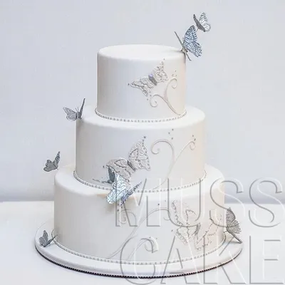 Торт маме с бабочками на заказ | Фабрика Караваево | Доставка