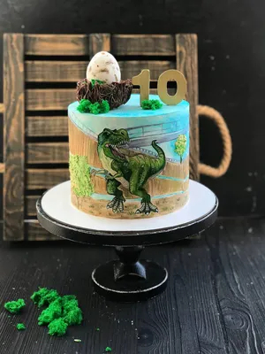 Торт с динозаврами 4 года | Торт с динозавром, Динозавр, Сумасшедшие торты