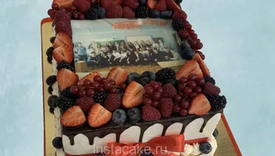 Бенто-торт с фотопечатью — купить по цене 1500 руб. | Интернет магазин  Promocake Москва