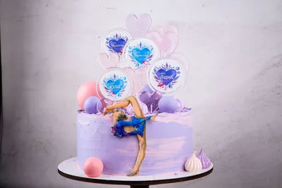Торт с гимнасткой фотографии