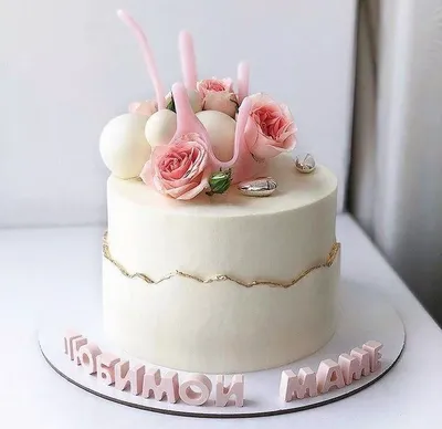Свадебный торт из роз | Заказ свадебных тортов с розами, каллами, пионами