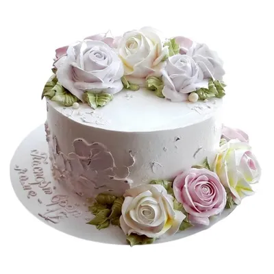 Торт с цветами из сахарной мастики(ранюнкулус, розы, ягоды) от кондитерской  Радости-Сладости wedding buttercream… | Свадебные торты, Украшение торта,  Свадебный торт