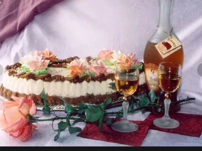Торт-сердце \"Клубничное шампанское\" | LoveCookingRu | Дзен