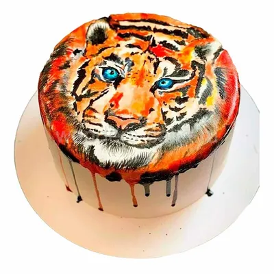 Торт с тигром jpg - великолепный выбор для питания