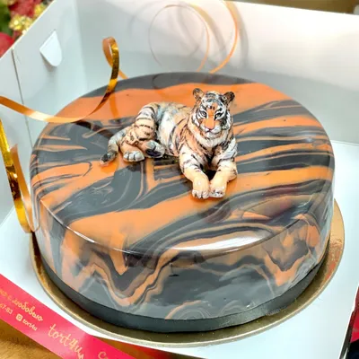 Картинка торта с тигром - уникальное искусство кулинарии