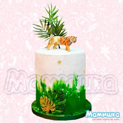 Изображение торта с тигром - десерт, который радует душу и глаза