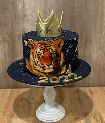 Картинка торта с тигром - идеальное украшение для особого случая