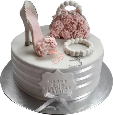 Изображение торта с туфелькой в webp формате