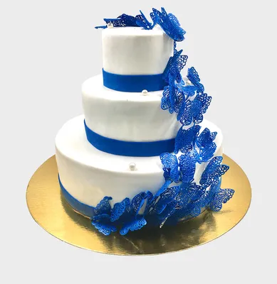 Идеальный десерт для вашего праздника – торт с васильками