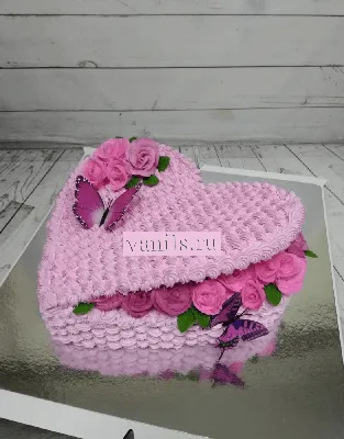 Лучшее изображение торта сердечной формы для печати