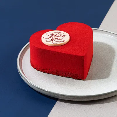 Торт сердце: красивое изображение для обоев