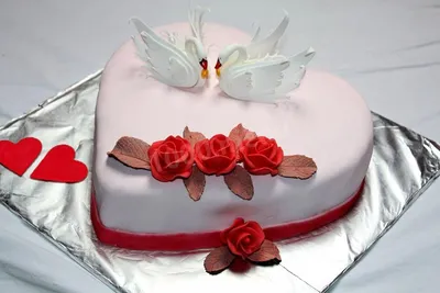 Торт сердце: прекрасное изображение для декорации