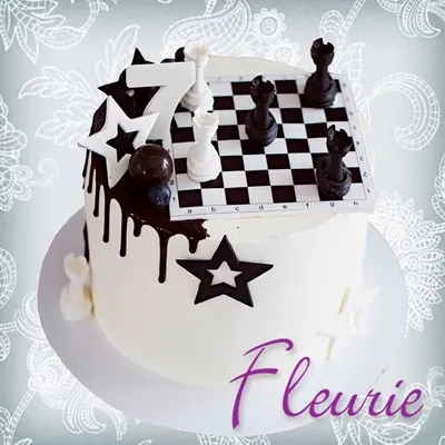 Торт \"шоколадные шахматы\" - популярные — на заказ в городе Москва